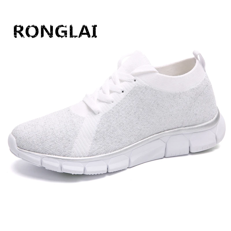 

Ladies casual shoes breathable comfortable women sneakers 2020 new one pedal lazy shoes sequins lightweight running shoes RONGLA