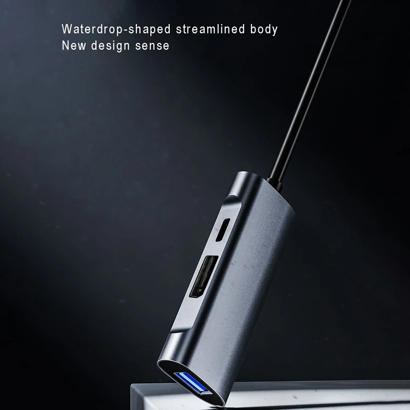 Generic Usb C Hub TypeC Docking Station 3 In 1 4k60hz Displayport