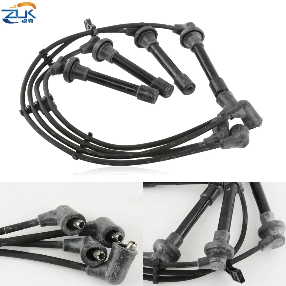 ZUK High Tension Cord Prestolite Wire Ignition Cable Kit For HONDA ACCORD 1.8 2.0 2.2 2.3 1998-2002 ODYSSEY RA1 RA3 1999-2004 | Автомобили