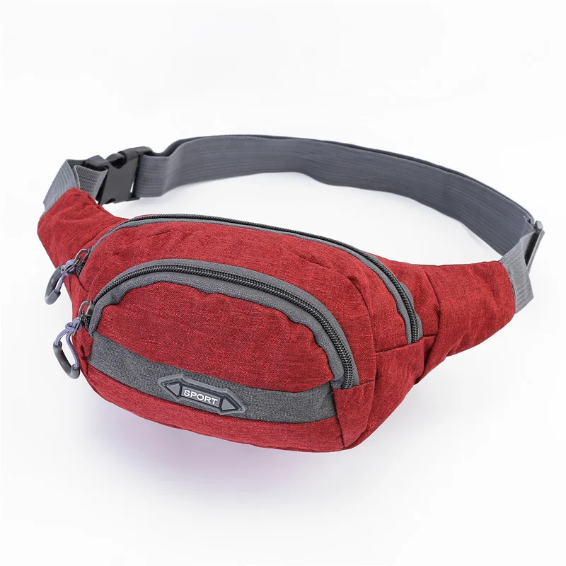 

Men And Women New Style Running Mobile Phone Waist Bag Multifunctional Wallet Storage Bag Comfortable Wear-Resistant Wearable Fi
