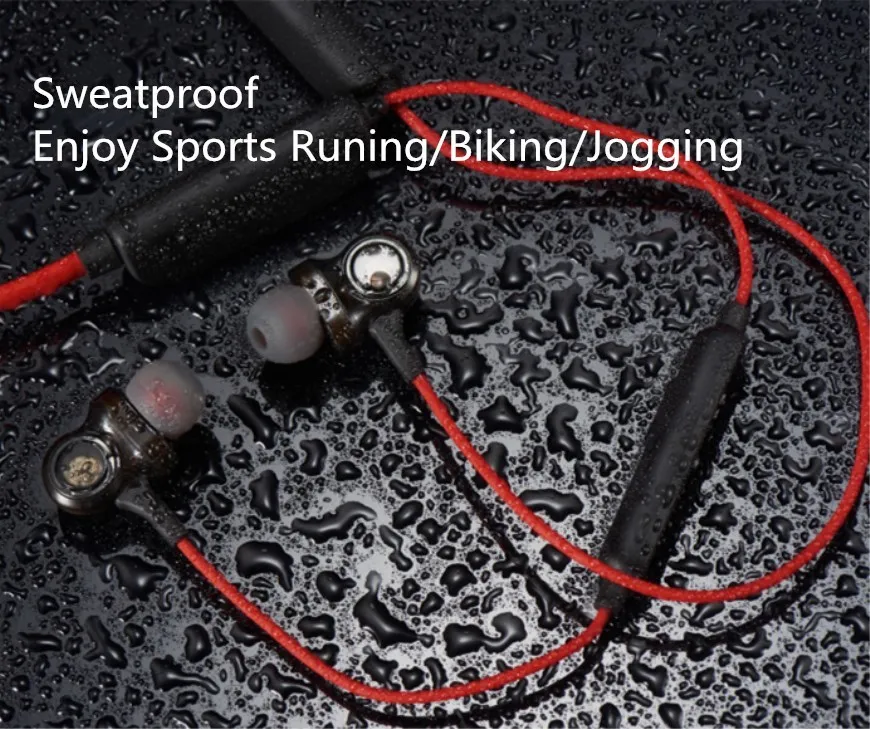I6 Bluetooth наушники с 3 динамическим приводом HIFI бас наушники спортивные Bluetooth гарнитура стерео беспроводные наушники для смартфона