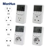 Manhua Electronic Digital Timer Switch 24-hour Cycle EU UK US FR Plug Intelligent Home Timer Socket ► Photo 1/6