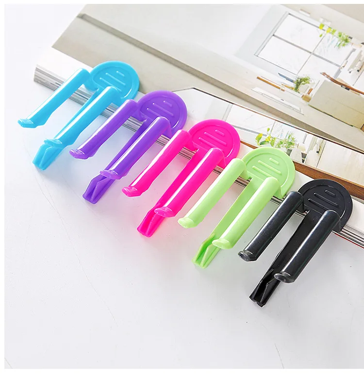 100Pcs/lot Household Garbage Can Waste Bin Trash Bag Fixed Clip Lock Holder Clips Creative Slip-Proof Sealing Clip