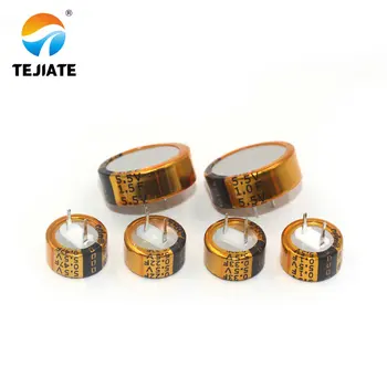 

2PCS Super Faraday Capacitor 5.5V 0.1/0.33/0.47/1.5F C-type Double Layer Capacitor