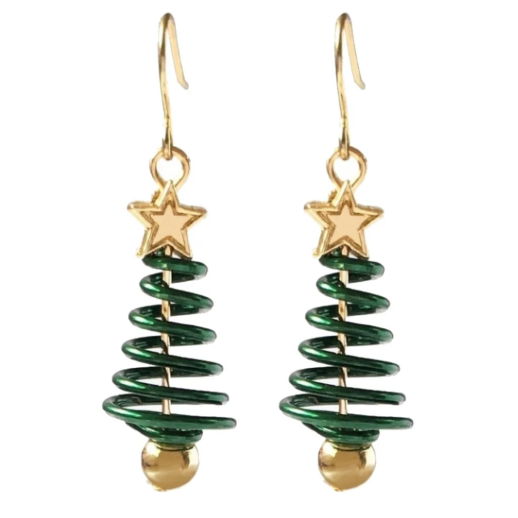 

New arrive Fashion Women Christmas Earring ladies Hook Drop Dangle Earring women Charm eardrop Jewelry Xmas Party oorbellen