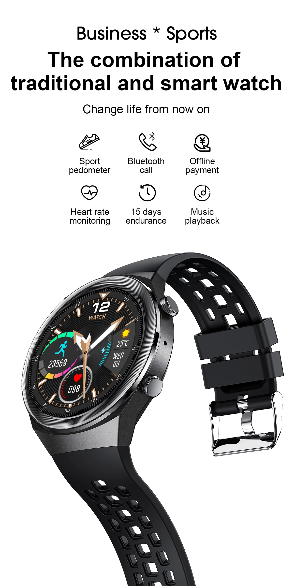 LEMFO Smart Watch 2021 Bluetooth Call Smart Watch Men Smartwatch GT2e  600Mah Battery For Huawei Watch GT 2e Android IOS|Smart Watches| -  AliExpress