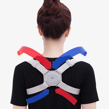 

Adjustable Smart Back Posture Corrector Intelligent Posture Trainer Brace Support Belt Shoulder Training Correction Spine Back
