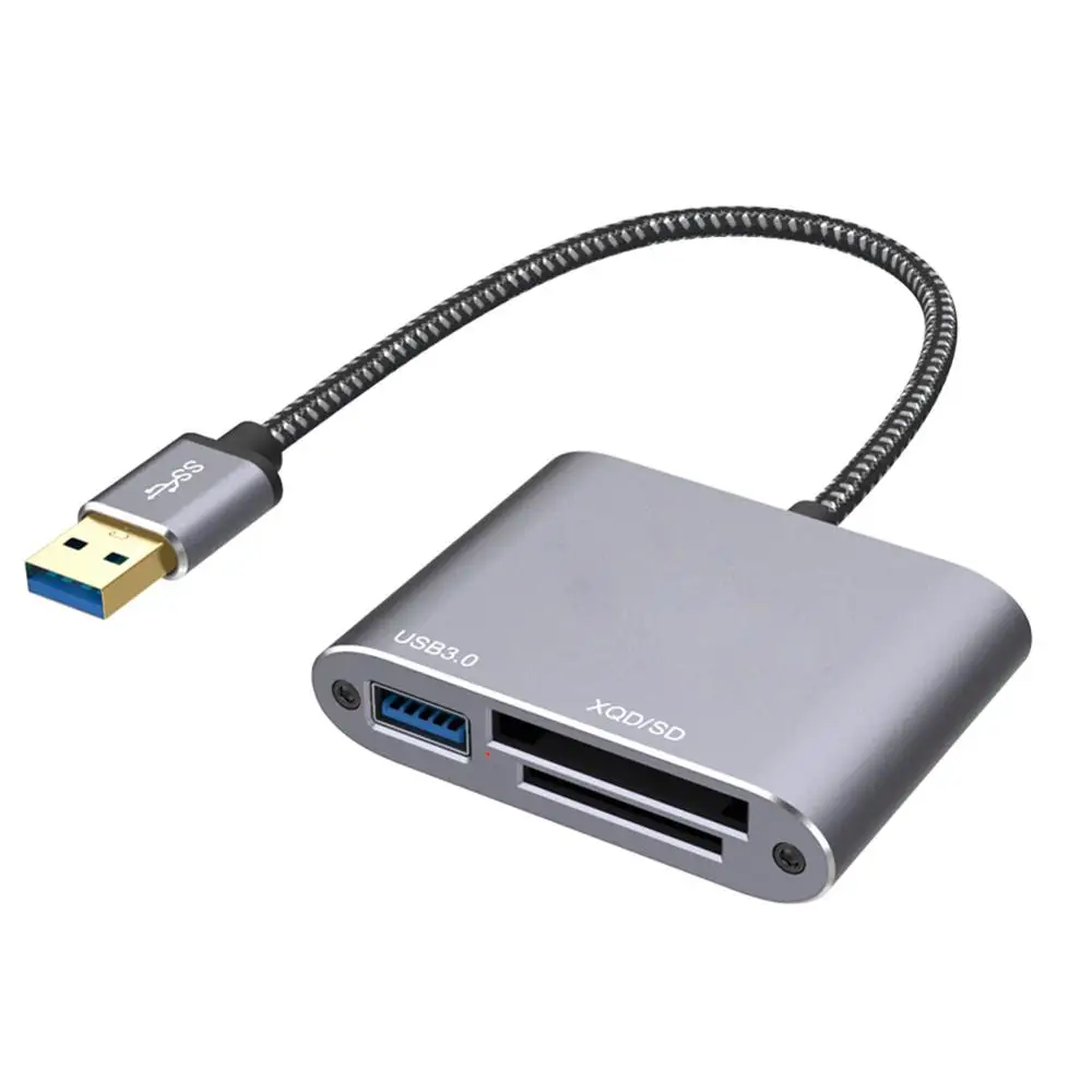 3 в 1 USB 0 Многофункциональный кардридер tioxqd SD/TF Micro SD высокоскоростная передача