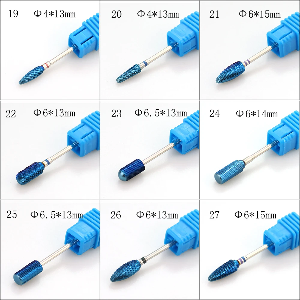 27 Тип твердосплавные сверла для ногтей, роторные электрические напильники, фрезы для маникюра, фрезы для электрических станков, аксессуары, инструменты