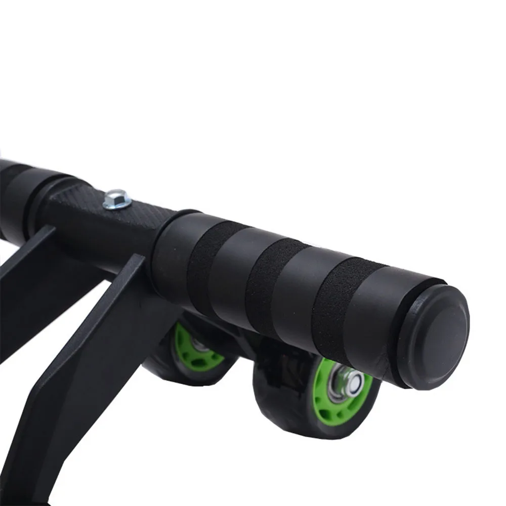 PVC Abdominal Roller Exercise Wheel Fitness Equipment Mute Roller For Arms Back Belly Core Trainer Body Shape Training Supplies