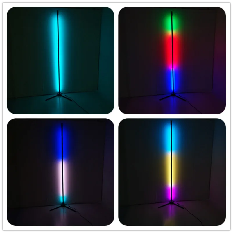 СВЕТОДИОДНЫЙ торшер изменяющий цвет с RGB затемнением и дистанционным