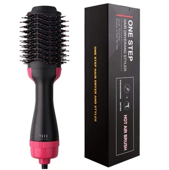 

VIP Hair Dryer and Volumizer, ManKami Salon Hot Air Paddle Styling Brush Negative Ion Generator Hair Straightener
