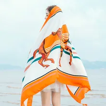 Роскошный бренд женский саржевый лошадь узор новые модные квадратные шарфы с принтом