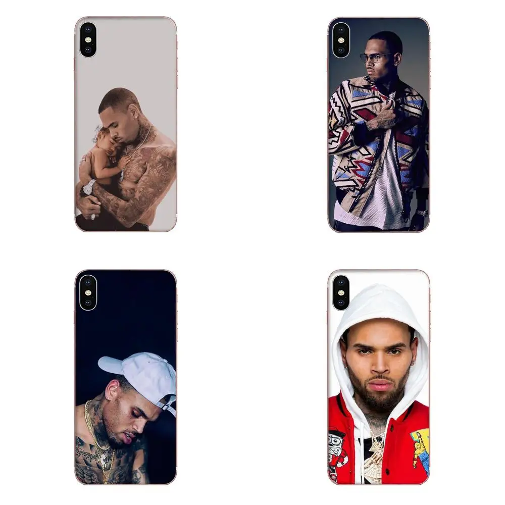 Мягкий чехол для мобильного телефона Chris Brown HTC Desire 530 626 628 630 816 820 830 One A9 M7 M8 M9 M10 E9 U11