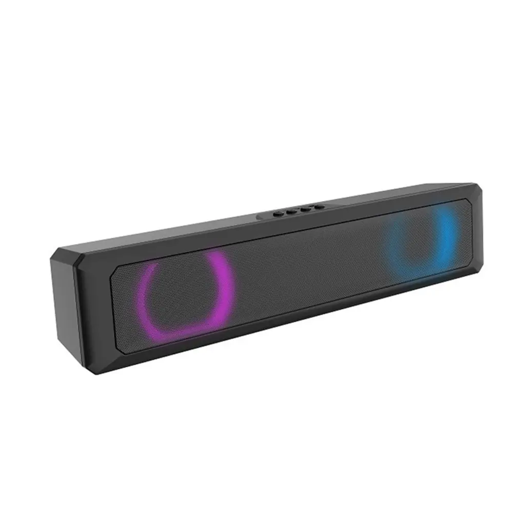 

SoundBox Wireless Speaker Portable Impressive Sound With Deep Bass Mixed Colors Lights True Stereo Sound Touch Control