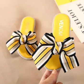 

Kids Baby Floral Butterfly Bohemian Style Crystal Sandals Beach Shoes Slippers Children's suit High Quality