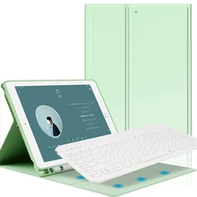 Для iPad Air1/2 iPad Pro 9,7/iPad 9,7(/) силиконовый защитный чехол для планшета из искусственной кожи+ американский кожаный чехол для клавиатуры
