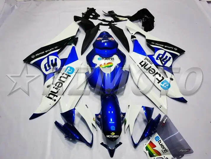 Новые ABS полные комплекты обтекателей подходят для YAMAHA YZF-R6 2006 2007 Обтекатели набор YZF R6 06 07 литьевая форма части Хороший Синий
