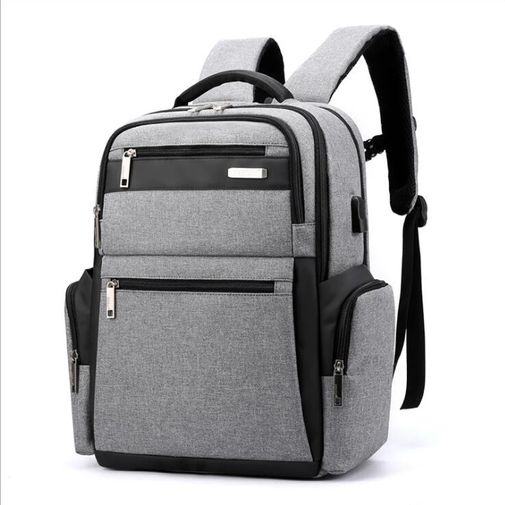 

2020 new men's travel backpack with USB charging multi-function bag fashion laptop backpack high quality designer ID card bag