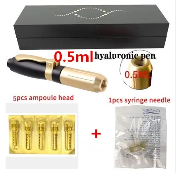 

0.5MLHyaluronic Acid P Atomizer Hyaluronic pen njection Gun Wrinkle Elimination Anti-aging Lifting Lip High Pressure Syringe Nee