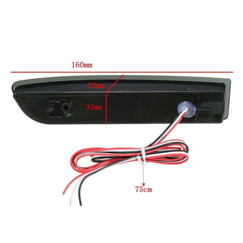 Parking Brake Rear Bumper Reflector Lamp for Toyota Avensis/Alphard Mki/Rav4 Led Tail Lights Fog Stop Park