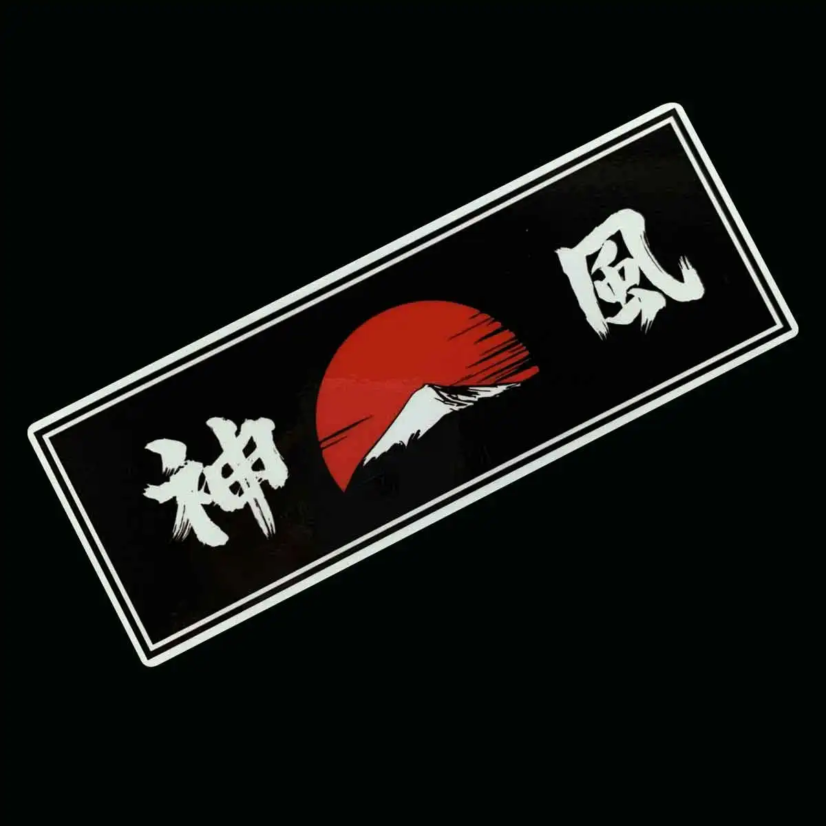 Jdm Reflective Car Sticker Kamikaze Vinyl Car Styling Auto Rear