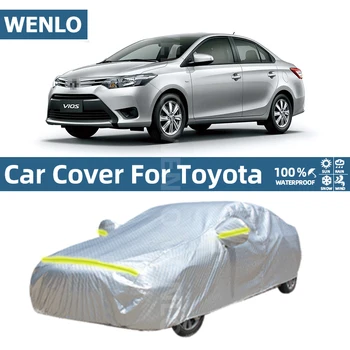 

Car Cover Waterproof Sun Rain Snow Resistant Cover For Toyota Corolla INNONA ISIS PICNIC RAV4 SIENTA VELLFIRE Camry Prius Prado