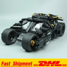 Рождественские подарки 07060 серия супер героев из фильма Бэтмен бронированная колесница 76023 развивающие строительные блоки кирпичные игрушки для мальчиков