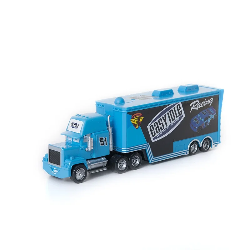 NO. 51 Truck Disney Pixar Cars 3 Mack Lightning McQueen Uncle Truck 1:55 литой модельный автомобиль игрушка детский подарок на день рождения сплав Джексон шторм - Цвет: NO. 51 Truck