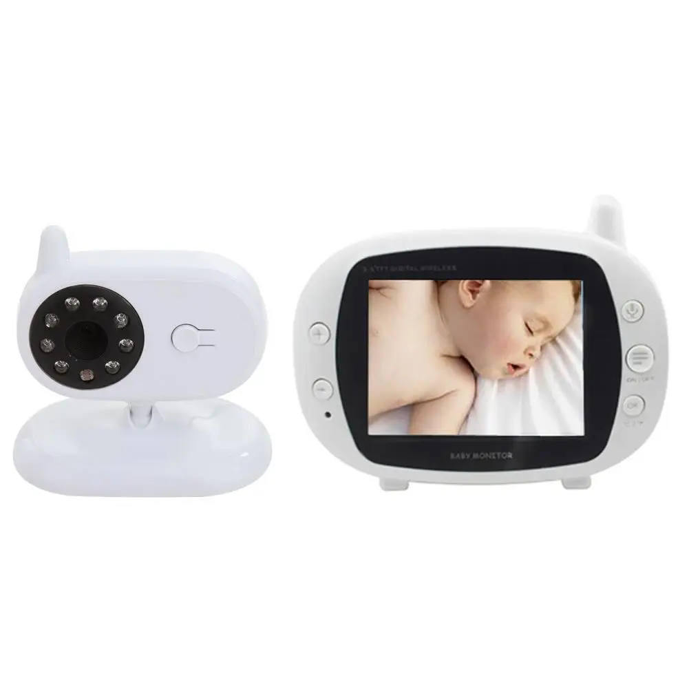 

GloryStar 3.5 Inch 2.4G Wireless Audio Video Baby Monitor Night Vision Two-way Intercom