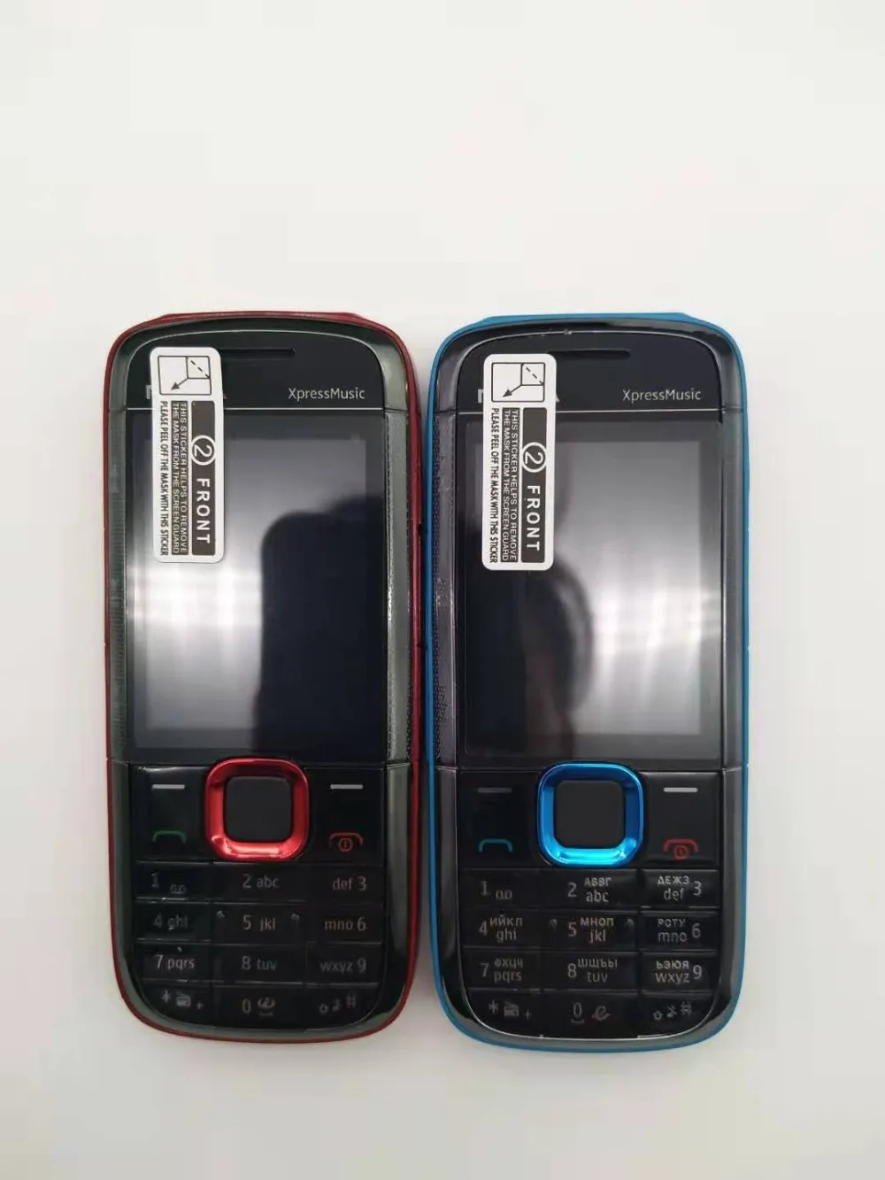 Оригинальный Nokia 5130 XpressMusic разблокирован мобильный телефон Bluetooth FM сотовый телефон Английский Русский Иврит арабская клавиатура