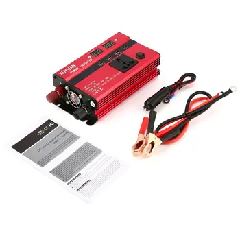 

Professional 3000W Solar Power Inverter DC 24V to AC 220V LED Display Car Sine Wave Converter for Household Appliances