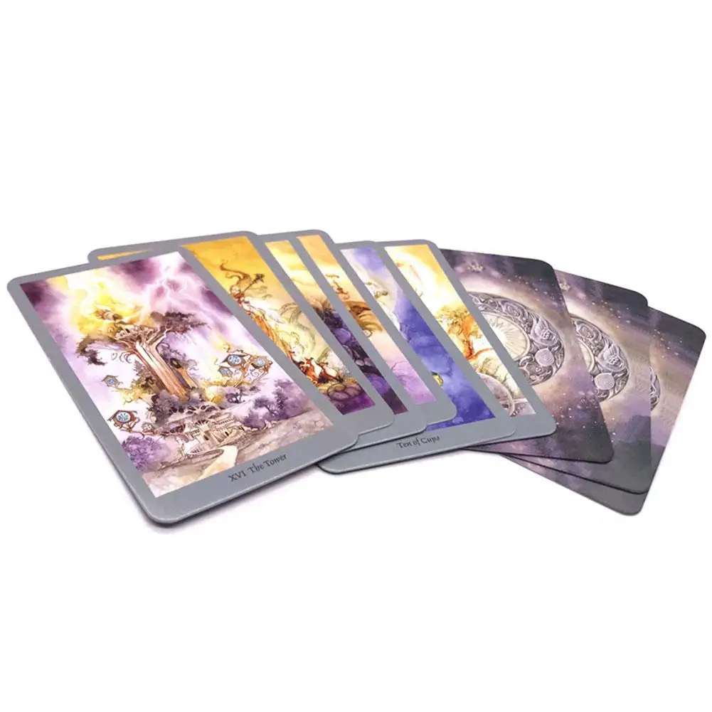 78 шт./компл. полная английская версия Shadowscapes Таро карты забавные Семья Настольная игра игральные карты, игра Вечерние игры