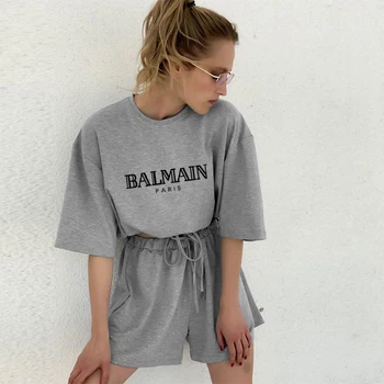 

2020 new women friends print t shirt ladies letter top short sleeve fashion o-neck cotton t shirt women t shirt