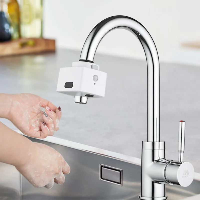 Интеллектуальный индукционный водоэкономичный кран портативный энергосберегающее устройство для воды не трогательный автоматический фильтр для воды для кухни