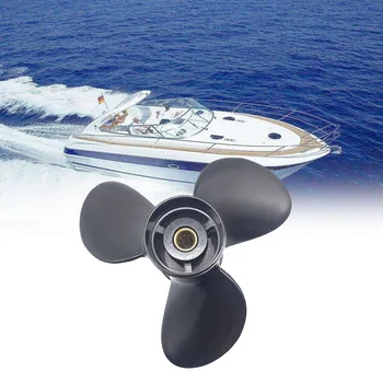 

Small Outboard Engine Accessories 9 1/4 X 10 3 Blades Boat Propeller Marine Durable Tool For Evinrude Johnson 8-15HP 174950