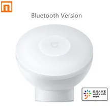 Xiaomi Mijia Nacht Licht 2 Bluetooth Version Einstellbare Helligkeit Infrarot Smart Motion Sensor Mit Magnetische Basis Für Mijia App
