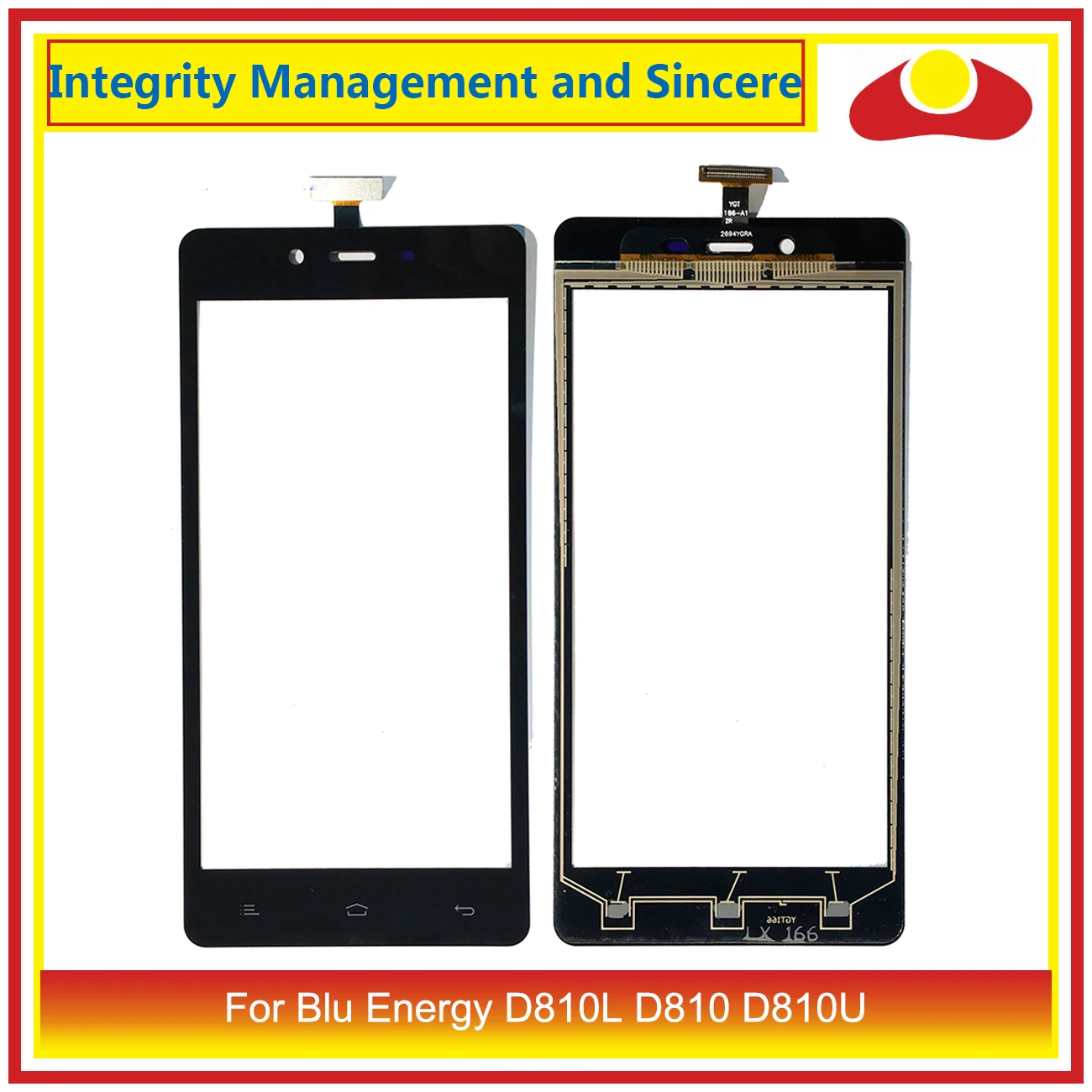Для BLU Studio Energy D810L D810 D810U сенсорный экран дигитайзер Сенсорная панель сенсор передняя внешняя стеклянная линза Замена сенсорного экрана