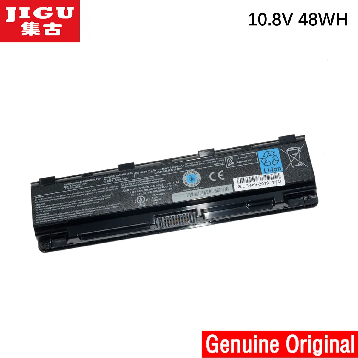 Оригинальный аккумулятор JIGU для ноутбука Toshiba T552/36F C50-AST2NX1 C800D C805 C845D C850 C70-A C855D C855-12F
