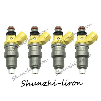 

4pcs Fuel Injector For NISSAN Skyline MAZDA RX-7 LEXUS SC Ffor TOYOTA Mark2 RB25D RB30E 1001-87094 Nozzle Injection