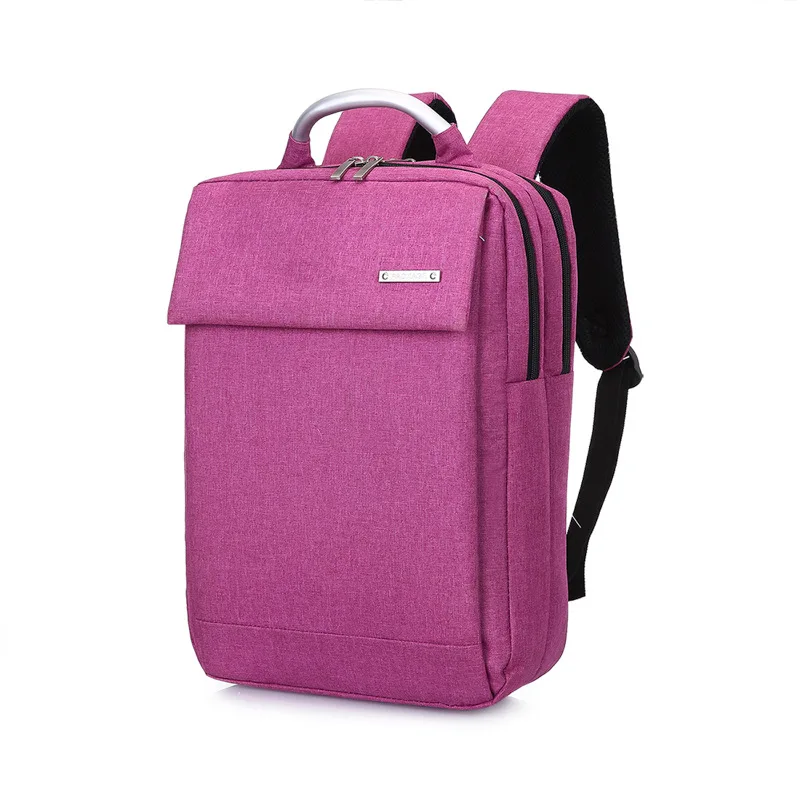 Type2-Pink Модные мужские сумки для ноутбука рюкзак для ноутбука Рюкзаки Повседневное Стиль сумки большой мужской Бизнес дорожная сумка, водонепроницаемый рюкзак - Цвет: Type2-Pink