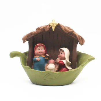 

Home Decoration Manger Chrismas Crib Church Utensils Catholic Relics Craft Decorations