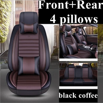 

Front+Rear Car seat Cover for Nissan Qashqai Kicks Navara D22 Juke X-trail Leaf Tiida Versa Patrol LIVINA NP300 Sentra Murano