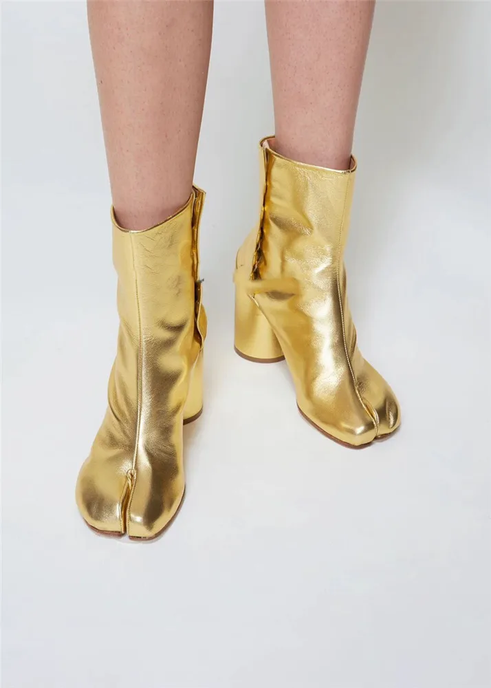 Party Ninja Tabi Boots Sexy Chunky Heel 