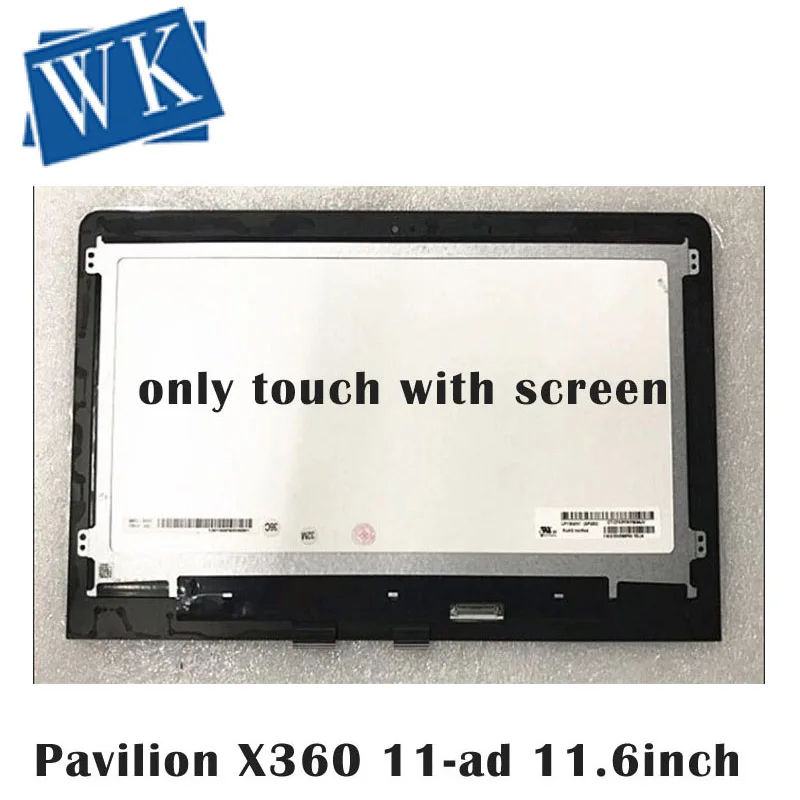 11," ЖК-дисплей Сенсорный экран планшета установка для hp Pavilion X360 11-ad 11-ad010ca NV116WHM-N41 для hp X360 11 AD010CA B116XAN04.0