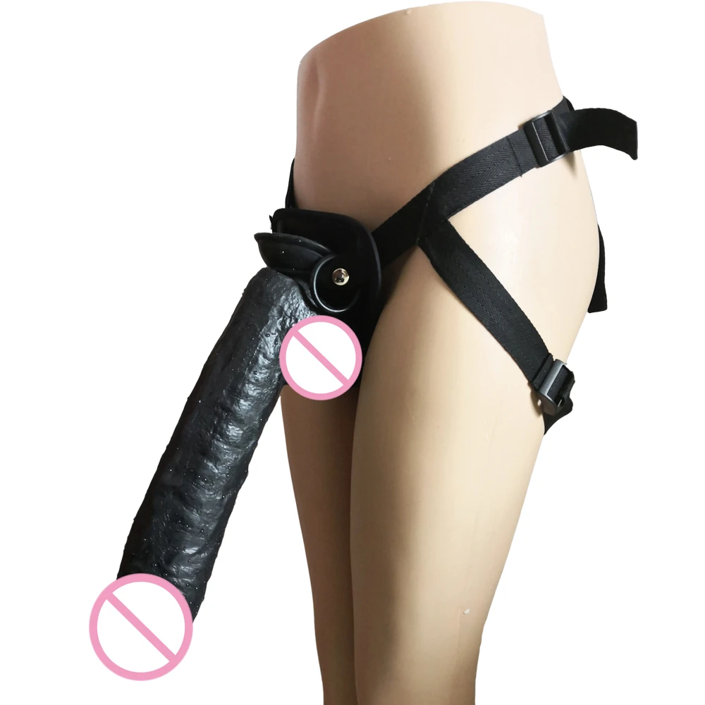 HUGE JOY 32*6.5CM thick dildo realistic big penis suction cup strapon huge dildo strap on penis pants harness dick Anal buttDildos