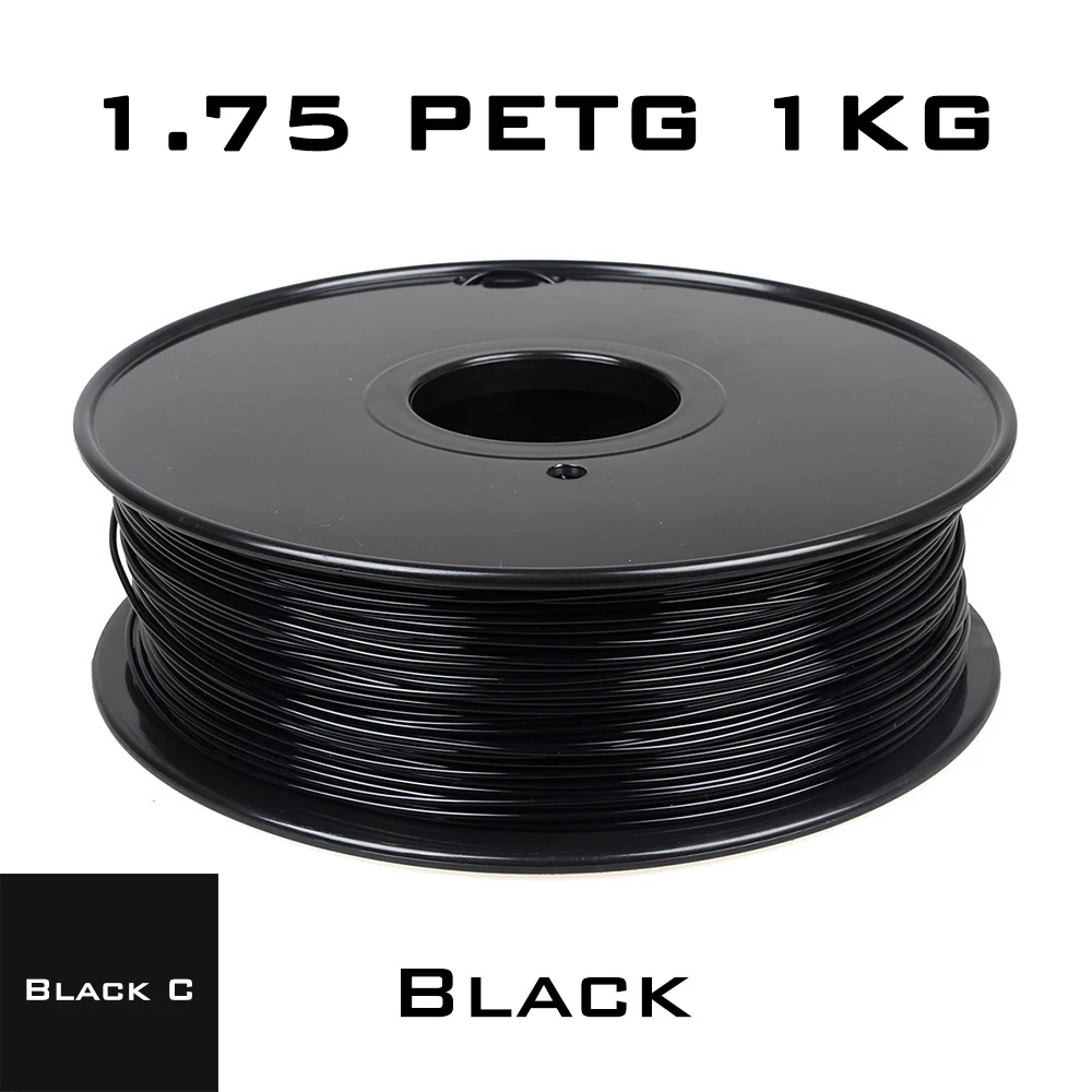 abs pla petg 3DSWAY PETG filament 1.75mm Solid color Transparent Natural 110℃ Plastic Materials petg Carbon fiber for 3D Printer Part polycarbonate 3d filament 3D Printing Materials