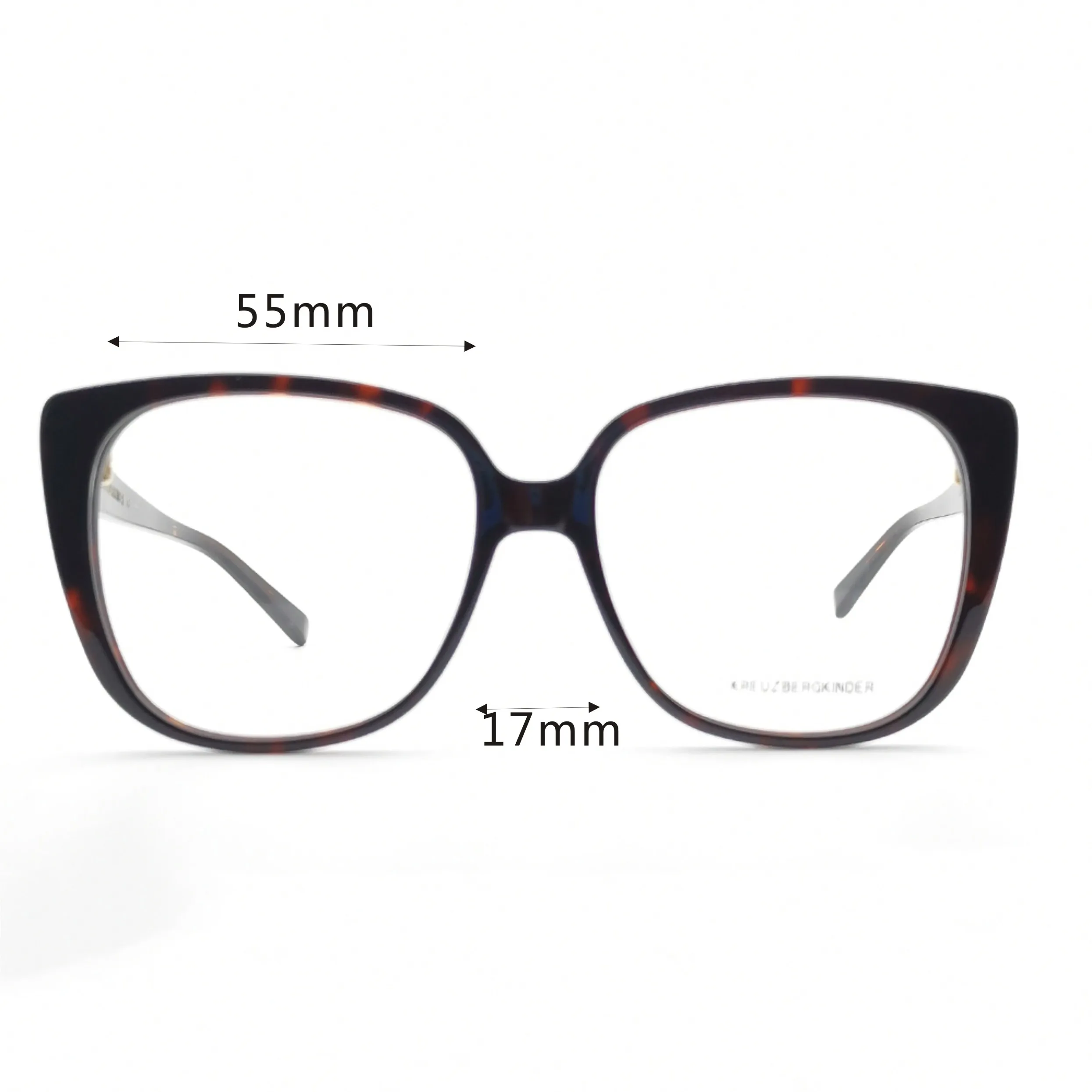 

Big Size Acetate reading Optical frame bezel female for women Myopia