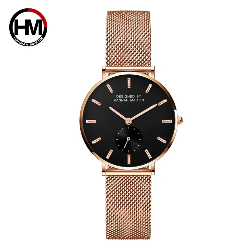 

Japan imported movement Small Dial Can Work New simple design watch women fashion Luxury Brand quartz clock Ladies wrist watches