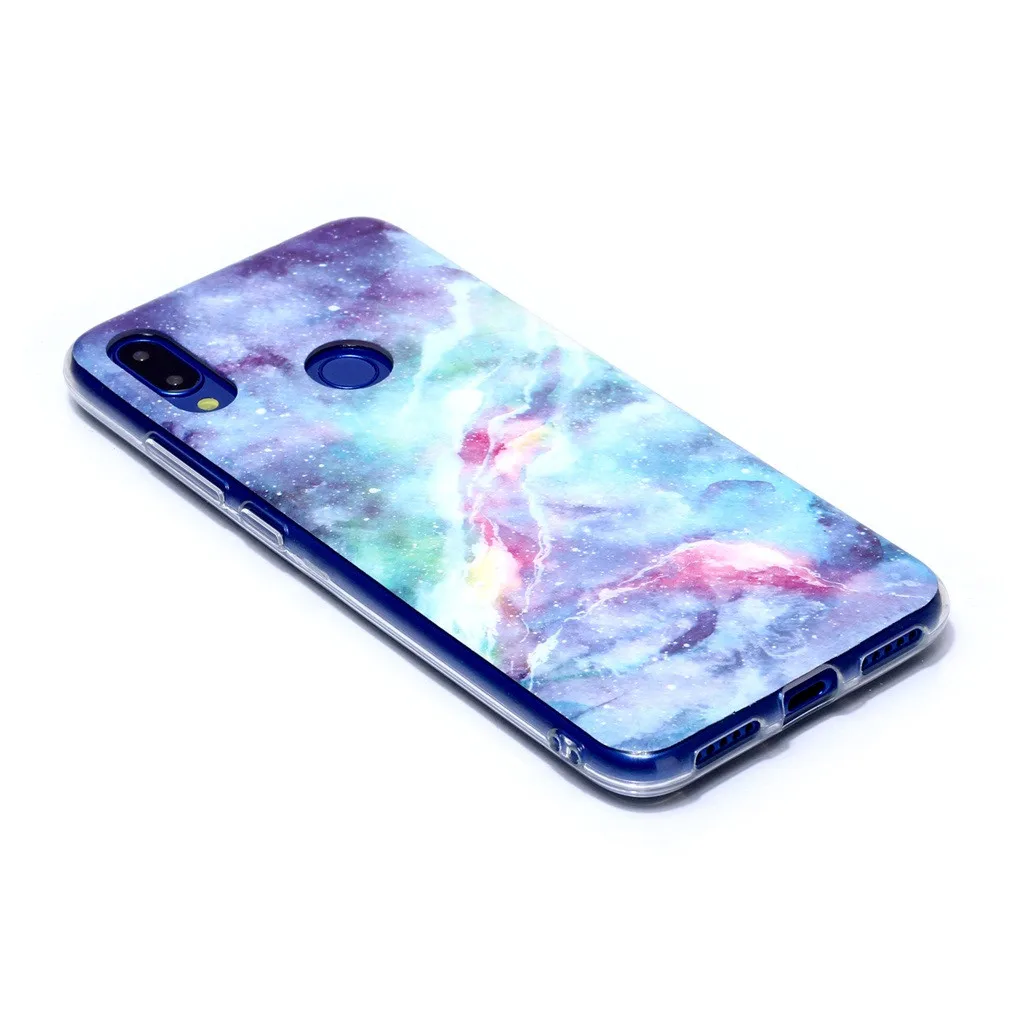 Mosunx Case For Redmi Note 7 6.3in Silicone Back Cover Transparent Soft TPU Ultra-Slim Ultra-thin, lightweight and flexible